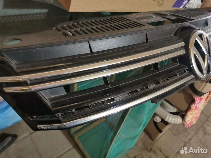 Накладка решётки радиатора volkswagen tiguan 2013г