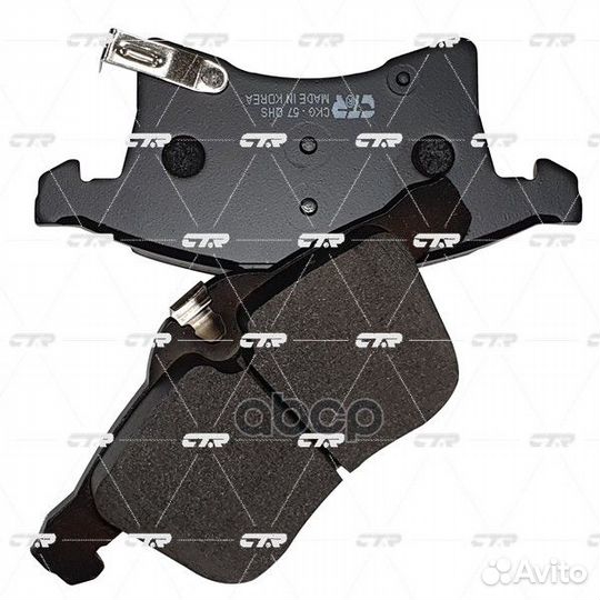 Колодки opel Astra (G,H) GK0302 CTR