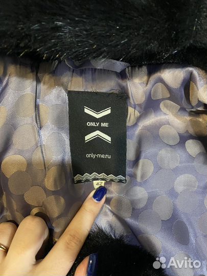 Шуба из искусственного меха only me