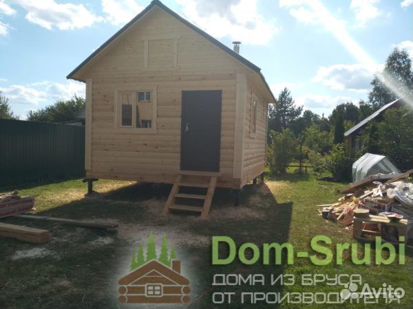 Карабаново. Хорошая надёжная Баня из бруса Б-4 4х5