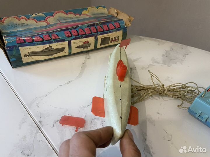 Игрушка «Подводная лодка» СССР, Комплект