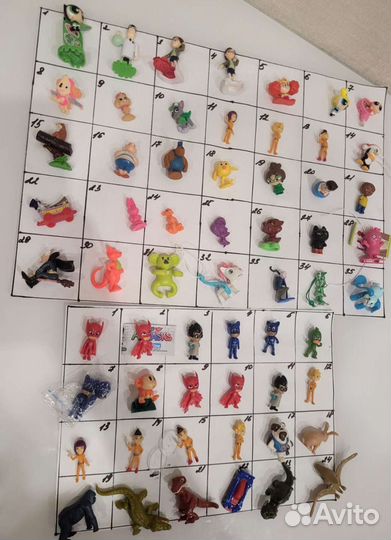 Киндер игрушки с мультиков