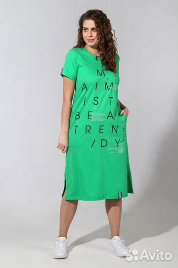 Туника женская Варьете (салатовый)