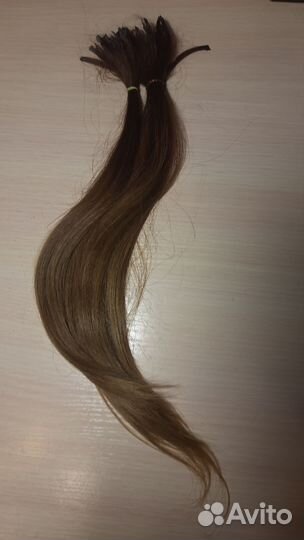 Волосы для наращивания омбре бу