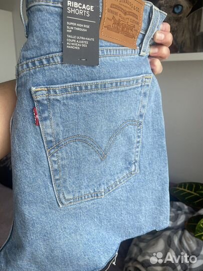 Шорты Levis, 29-30 ribcage shorts