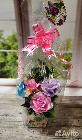 Букет из мыла