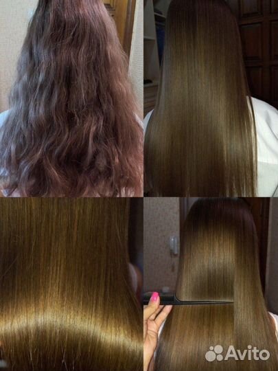 Кератин ботокс волос