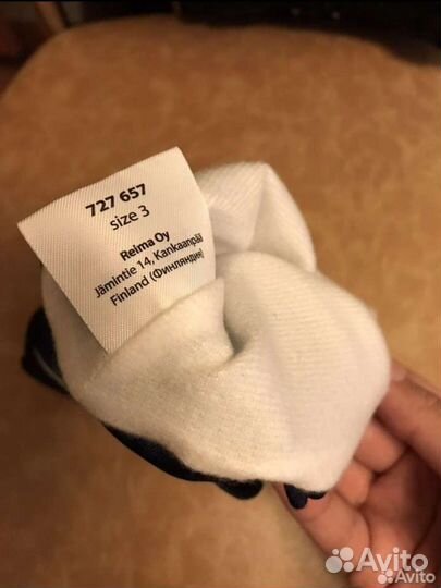 Lassie демисезонные варежки краги размер 3