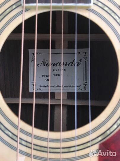 Акустическая гитара Naranda DG403N