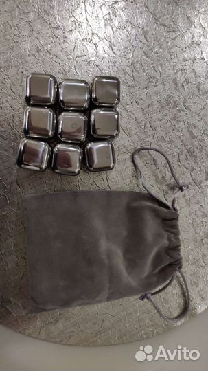 Камни для виски, набор пробок, стаканы мартини