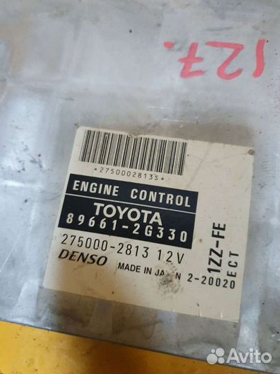 Блок управления двигателем двс 1.8 1ZZ-FE 1zzfe to