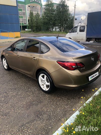 Opel Astra 1.6 AT, 2012, 146 000 км