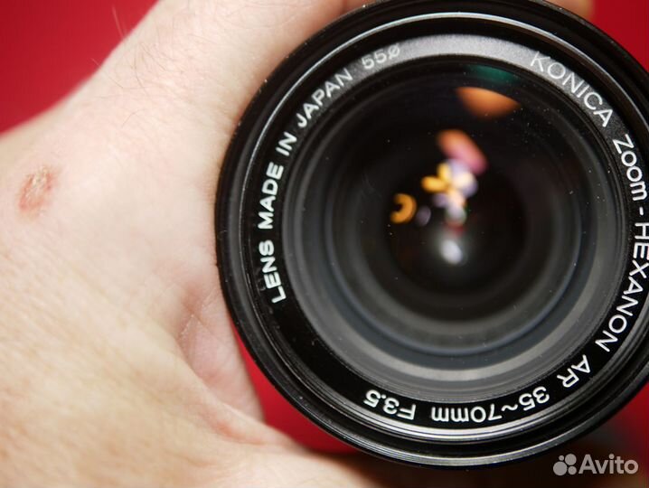 Konica hexanon AR 35-70 3,5 высококлассный