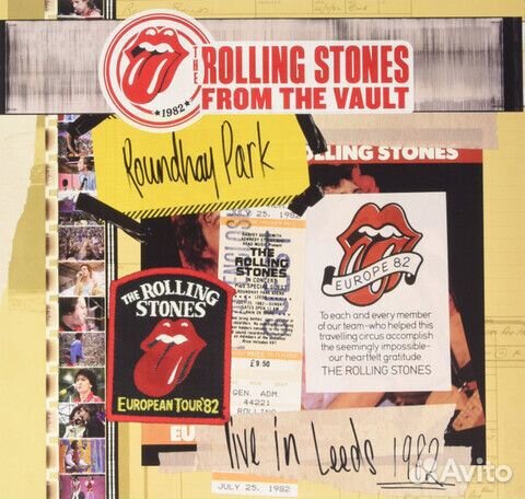 The Rolling Stones / Live In Leeds 1982 (3LP+DVD)