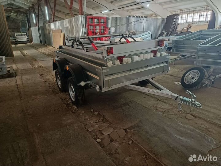 Легковой прицеп двухосный