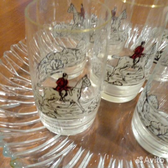 Хрустальные стаканы чехия
