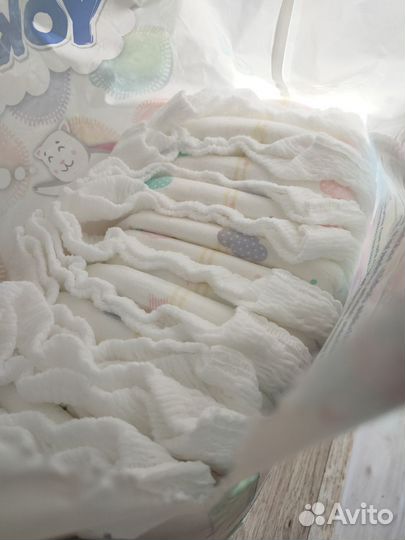 Подгузники трусики yokosun l половина пачки