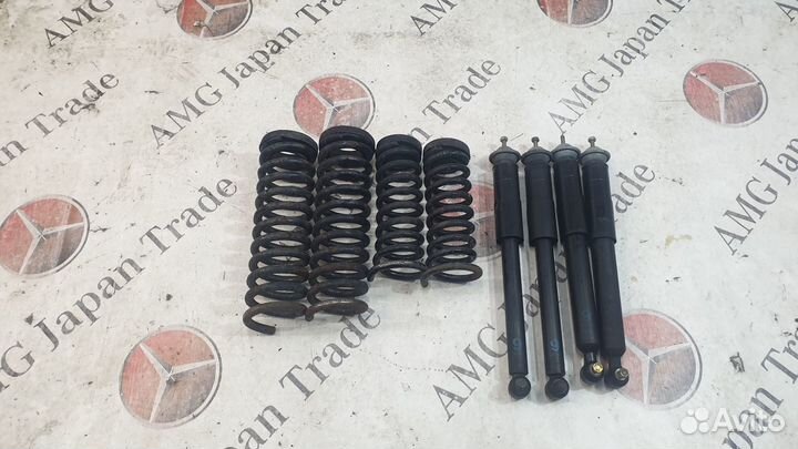 Пружины+ амортизаторы на Mercedes W140 S320