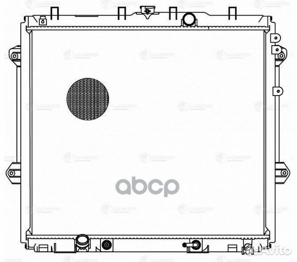 LRC 1971 радиатор системы охлаждения Toyota La