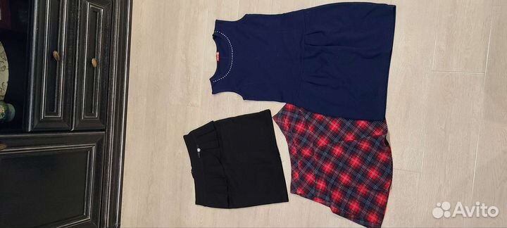 Вещи пакетом на девочку 122-128