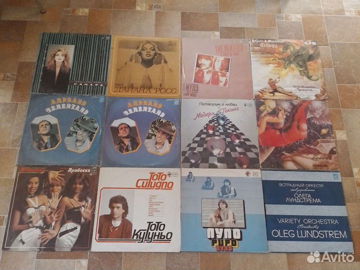 Пластинки разного жанра