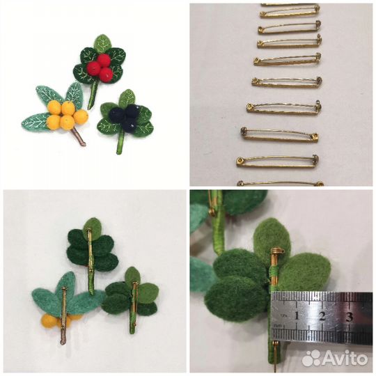 Ультра узкая основа для броши, фурнитура