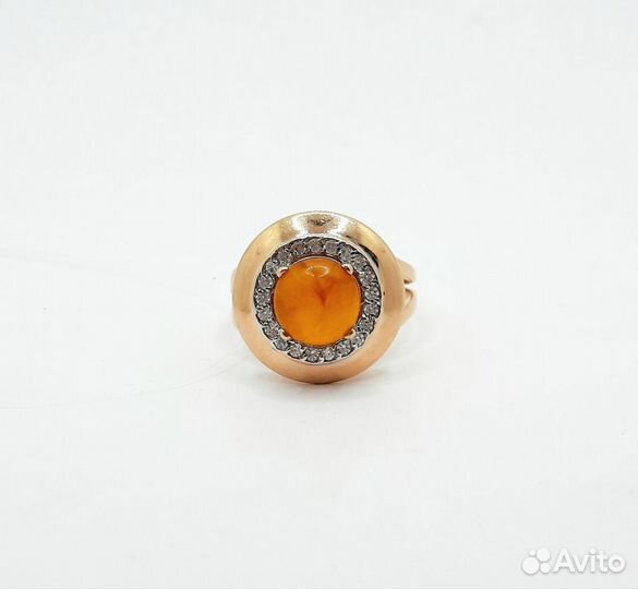 Золотое кольцо 585 пробы с