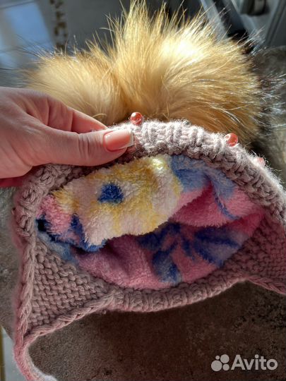 Шапка детская зимняя