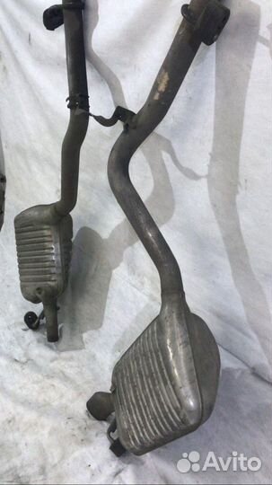 Глушитель задняя часть Мерседес w212