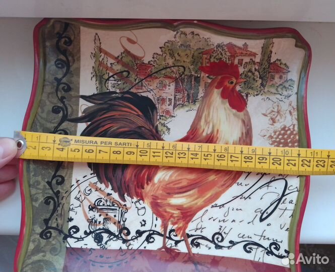 Тарелка декоративная интерьерная