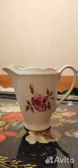 Сервиз чайный + столовый Дулево Пурпурная Роза