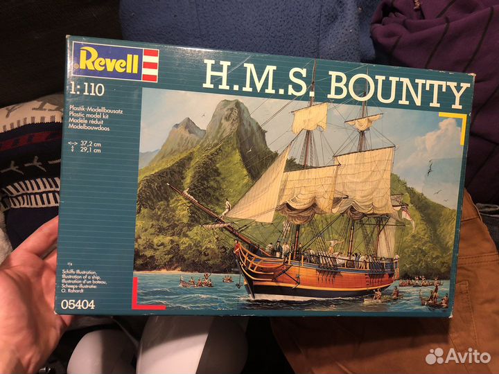 Модель revell 1:110 h.m.s. Bounty