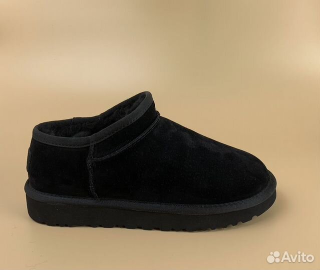 Угги женские Ugg Ultra Mini Tasman Black