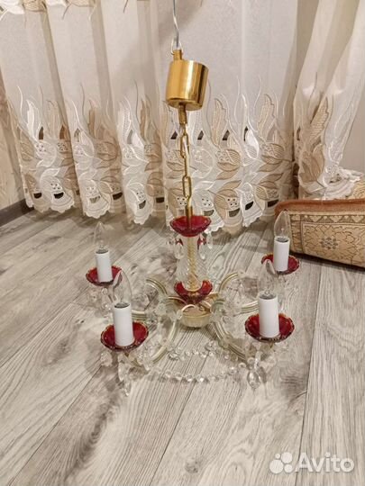 Люстра хрустальная