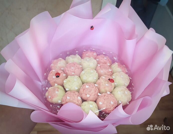 Шоколадные пионы. Букет. Подарок