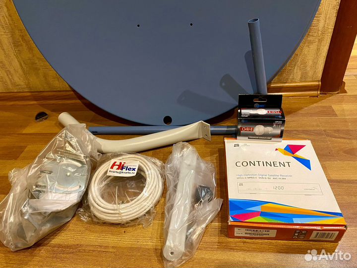 Новое спутниковое телевидение континент тв, достав