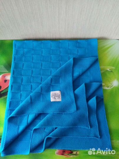 Плед детский вязаный 90*110