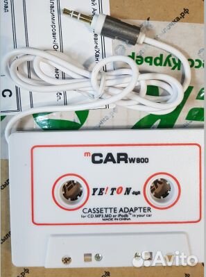 Кассетный адаптер с AUX для магнитол
