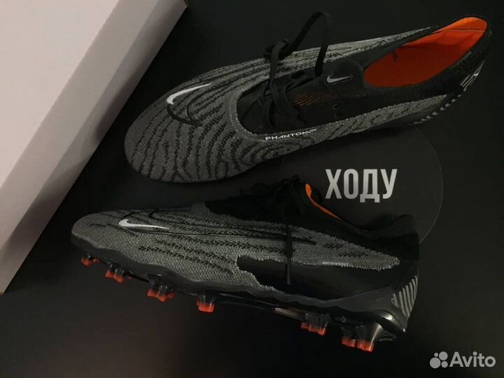 Бутсы Nike Phantom GX Elite Link FG black no socks