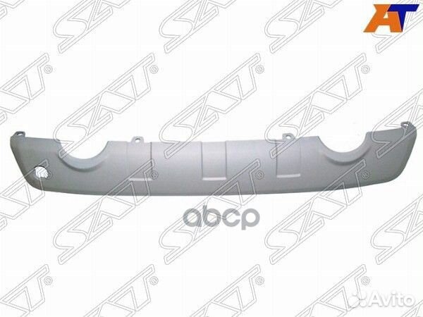 Бампер задний chevrolet captiva 06-13 нижняя ча