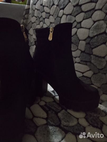 Ботильоны зимние