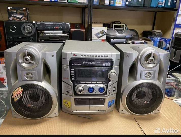 Музыкальный центр lg с караоке