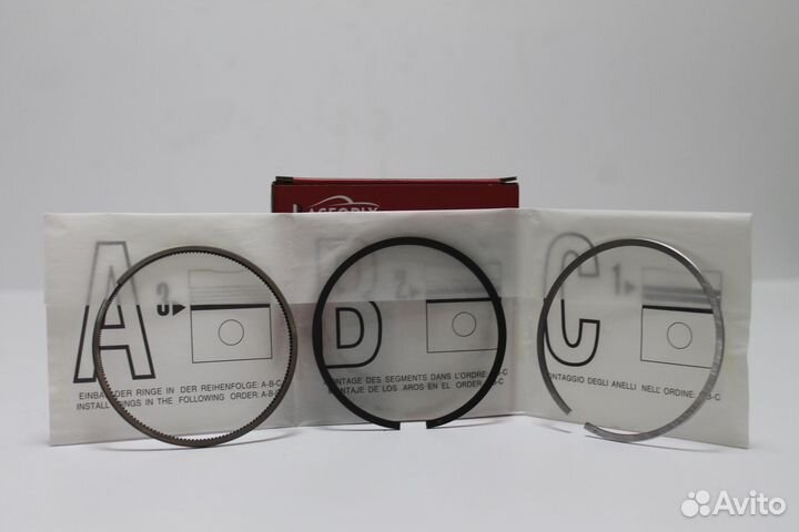 Кольца поршневые к-т STD VW 3.0 TDI CAS 059198151K