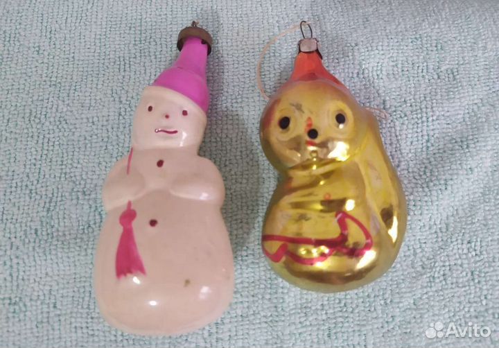 Елочные игрушки СССР советские