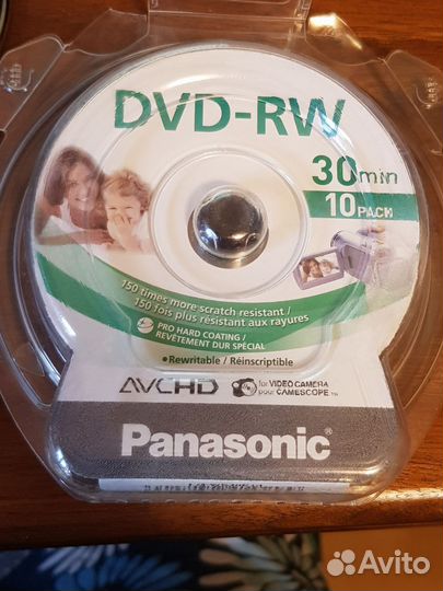 Minidvd-rw 1.4GB panasonic lm-ws30e10
