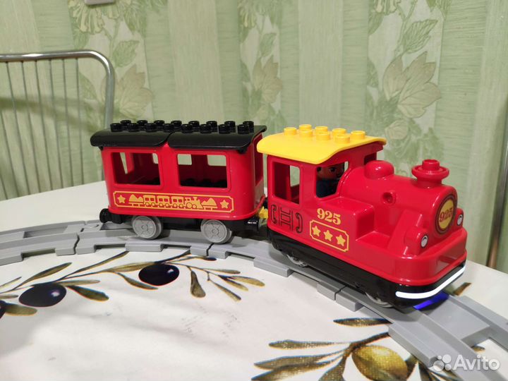 Конструктор Lego duplo Поезд на паровой тяге 10874