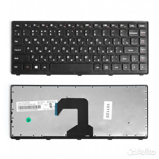 Клавиатура для ноутбука Lenovo IdeaPad S300, S400