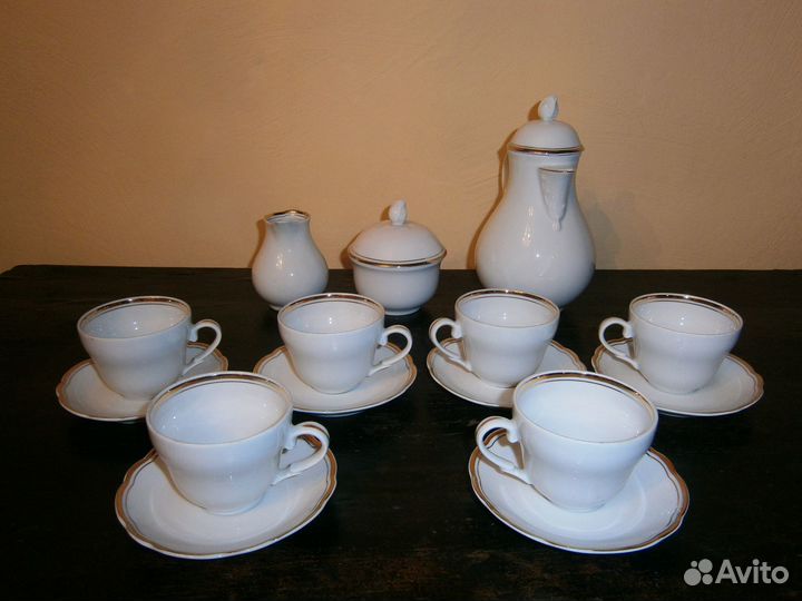 Кофейный сервиз СССР kahla ГДР Кахла Германия