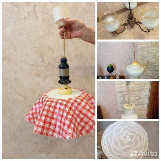 Люстра потолочная 5 рожковая, светильники