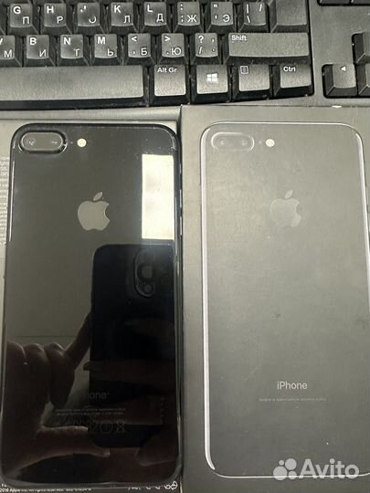 iPhone 7 Plus Память 128 гб Цвет «черный оникс»